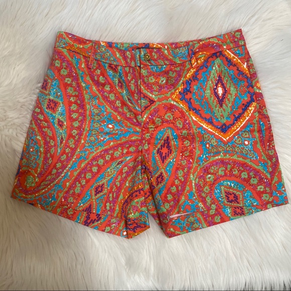 Lauren Ralph Lauren paisley shorts - Picture 1 of 4